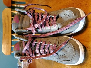 olive green nike wedge sneakers