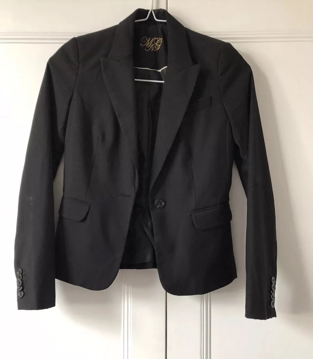 TRAJE NEGRO DE MUJER MANGO BLAZER 34 EUR TRABAJO MNG PARA | eBay