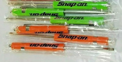 5X Snap On Tools Screwdrivers Per Order Green Pocket Promo Magnet End Gift NEW | UK - Foto 10