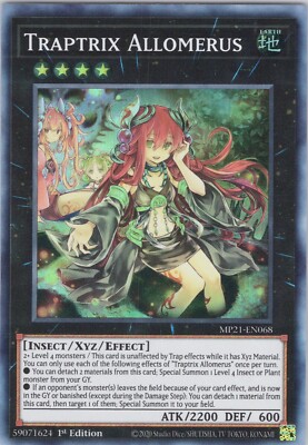 Traptrix Allomerus NM (#1) MP21 1st 2021 Tin of Ancient Battles Yugioh