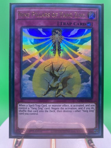 Yugioh x1 Nine Pillars of Yang Zing 1st Edition GFP2-EN171 Ultra Rare (NM!)