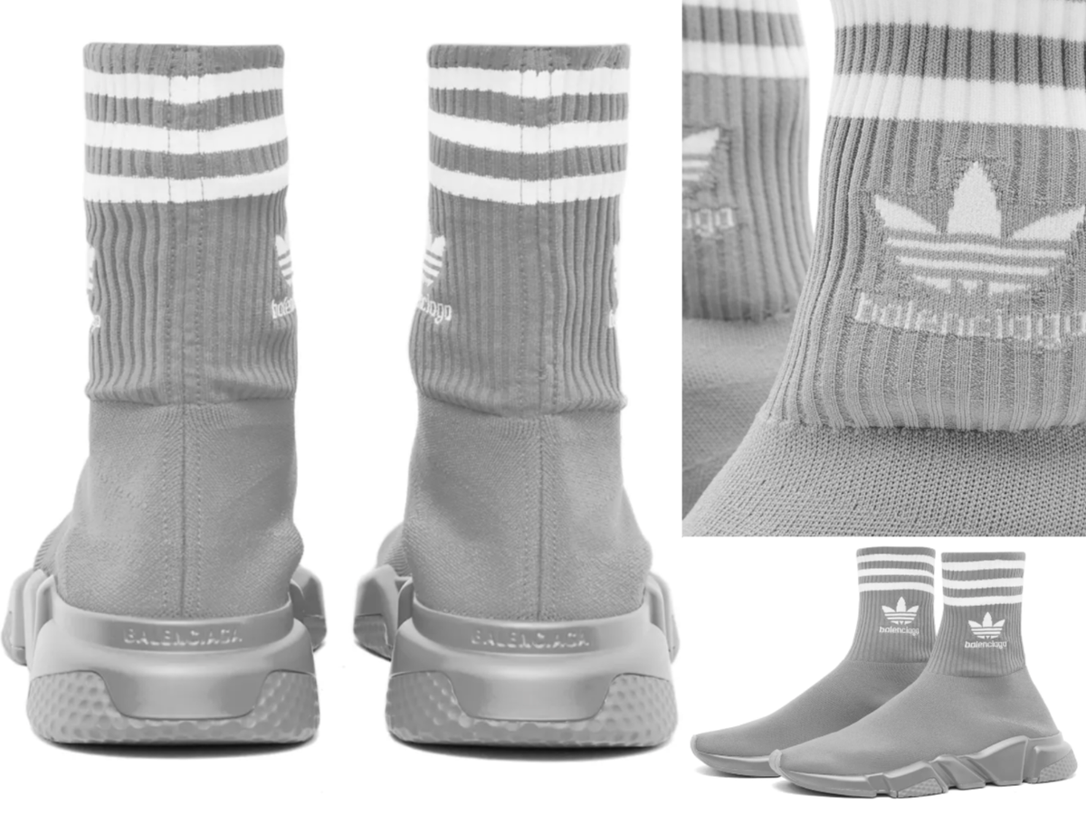 Balenciaga X Adidas Speed Lt Unisex Knit Sock Trainers Shoes Balenciaga X Adidas Speed Lt Unisex Knit Sock Trainers Shoes