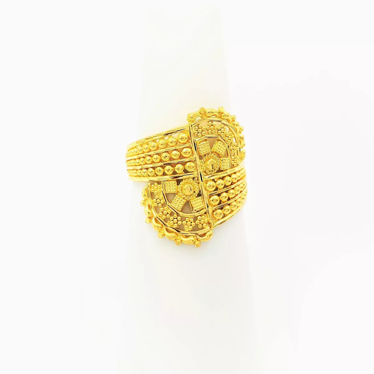 Heart Entwined 22KT Gold Ring Now | Buy now - Bhima Gold