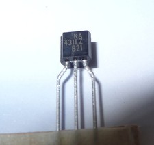 2 pcs KA431LZTA, 2.5V 0.5 Programmable shunt regulator/voltage ref, TO92
