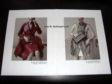 VALENTINO 4-Page PRINT AD Spring 2013 TILDA LINDSTAM Esther Heesch CODIE YOUNG