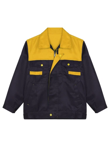 Women Men Long Sleeve Work Coat Pocket Shirts Workshop Mechanic Uniform Workwear - Bild 49 von 104