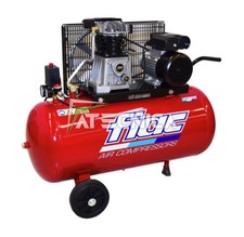 Compressore d'aria a cinghia 100 lt Fiac AB 100-268 T 400V 1,5 kw professionale