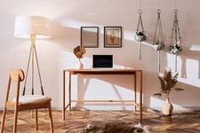 Schreibtisch Zola Kernbuche massiv 120x65cm