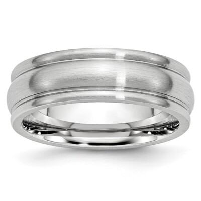 Stechbeitel Kobalt Satiniert 7 mm Abgerundete Kante Band S:9