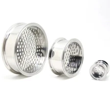 SS304 Tri-Clamp Spool Welded Filter Plate Sanitary 1.5"-6" 6mm Holes Homebrew