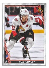 2020-21 Topps NHL Stickers #356 Ron Hainsey NM-MT Senators