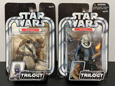 Lot of 2- Star Wars The Original Trilogy -Bib Fortuna & Tusken Raider- NIB