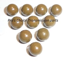 GM 4L60E 4L65E 4L70E TORLON Plastic Valve Body Check Balls .250" 10-Piece Kit