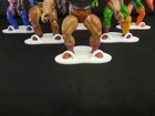 display stands 6-pack for vintage motu action figures white