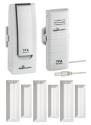 TFA 31.4002.02.44 Weatherhub Hausüberwachung Smart Home tür-/fensterkontakt Set