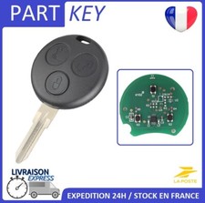 clé télécommande vierge SMART Fortwo Passion Pulse city  3 boutons ( 1998-2004)