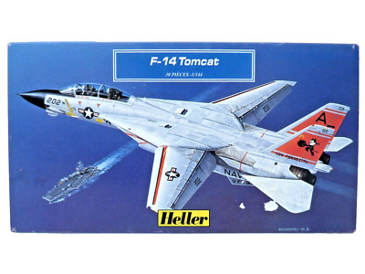HELLER 79901 GRUMMAN F-14A TOMCAT VF-31 TOMCATTERS USS FORRESTAL CV59 NAVY 1:144