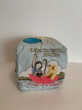 GUND CLASSIC POOH and Friends Cube Baby Rattle Soft Plush 7" Cube Pastel Colors