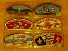 Lot of 12 Scouts BSA Council Shoulder Patch