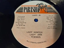 Tenor Senior, Lady Ann – Stand Up Stiff / Lady Hunter - 12" REGGAE VINYL SINGLE