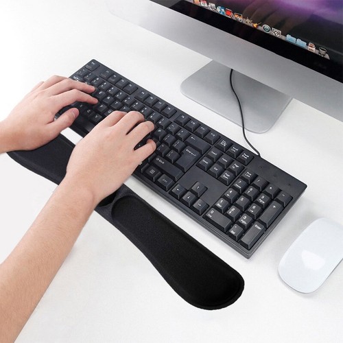 Wrist Rest Pad Keyboard Pad Ergonomic Support Pad Foldable Keyboard Wrist Rest - Afbeelding 2 van 19