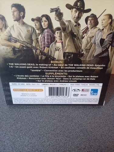 COFFRET DVD THE WALKING DEAD L'INTÉGRALE DE LA SAISON 1 (NEUF SOUS BLISTER) - Imagen 4 de 9