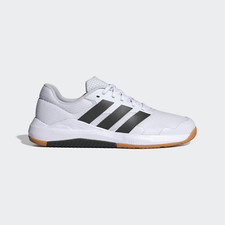 Adidas Gym & Training Dropset Base Trainer Shoes in White and Black
