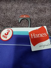 Hanes Underwear 3 Pack Originals women seamless Rib stretch comfort waist size M