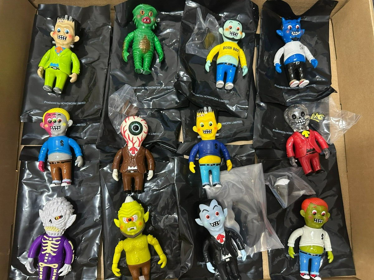 Headlock Studio Vinyl Mini Figure Knuckles Kustom Monster Headlock Studio Vinyl Mini Figure Knuckles Kustom Monster