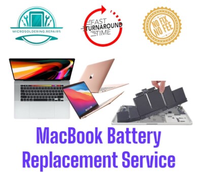 MacBook New Battery Replacement Repair Service For AIR AND PRO | eBay UK