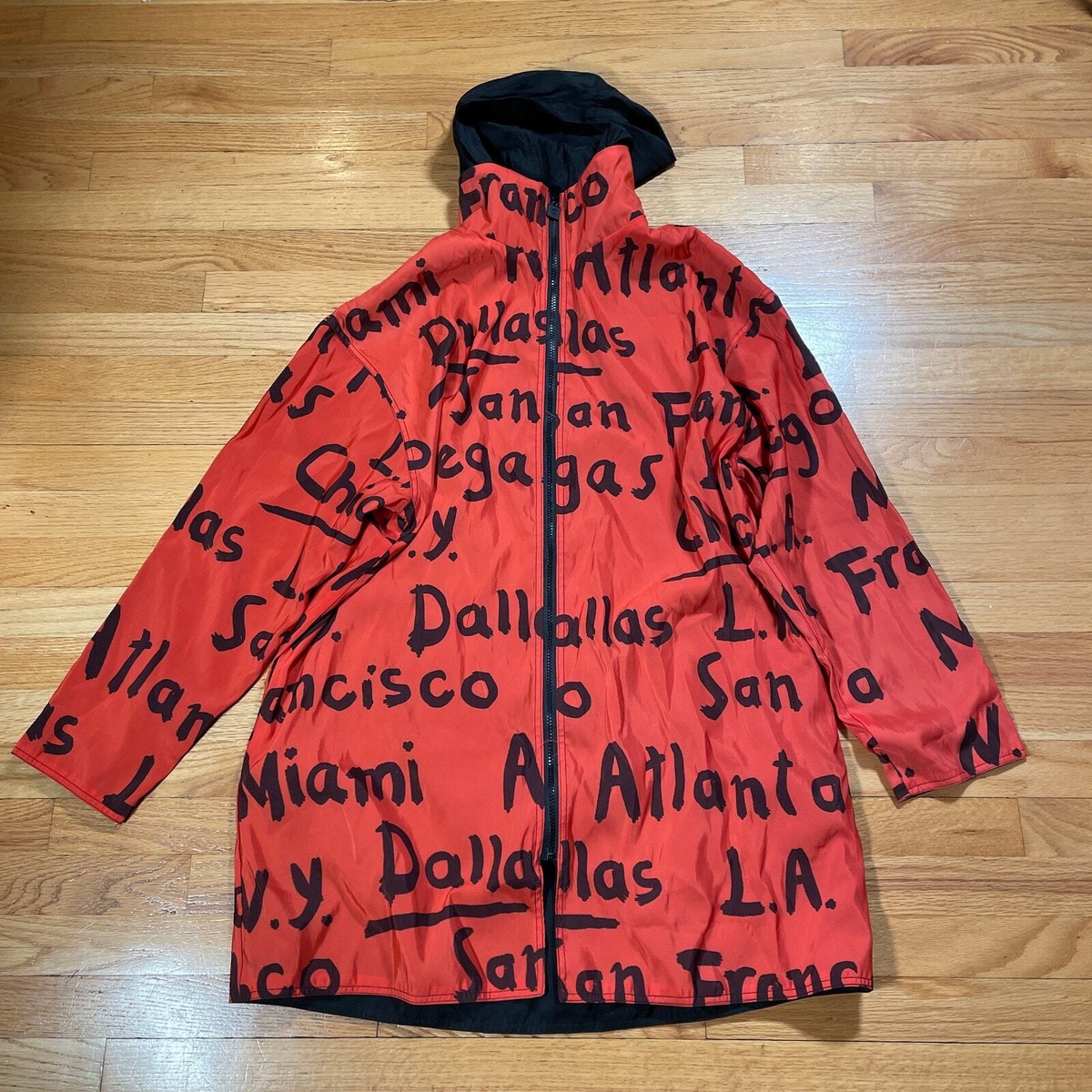 Vintage MPDW City All Over Print Reversible Rain Jacket | eBay Vintage MPDW City All Over Print Reversible Rain Jacket | eBay