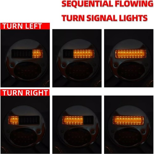2 x LED Señal de giro trasero Luz de matrícula de freno de funcionamiento Lámpara para Ford Modelo A - Imagen 3 de 8