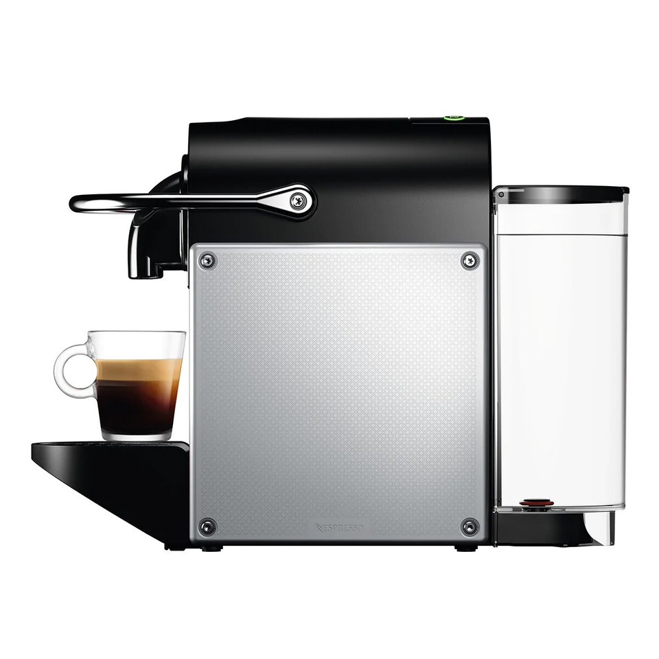 DeLonghi Nespressoautomat EN 124 S PIXIE SILBER Nespresso delonghi-nespressoautomat-en-124-s-pixie-silber-nespresso