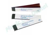 House Brand Dental Articulating Paper Red Blue Combo Pack of 144 Sheets