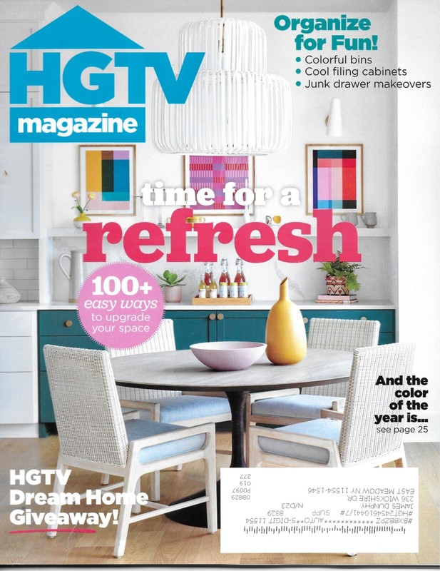 HGTV Magazine January/February 2023 Organize for Fun, Time for Refresh