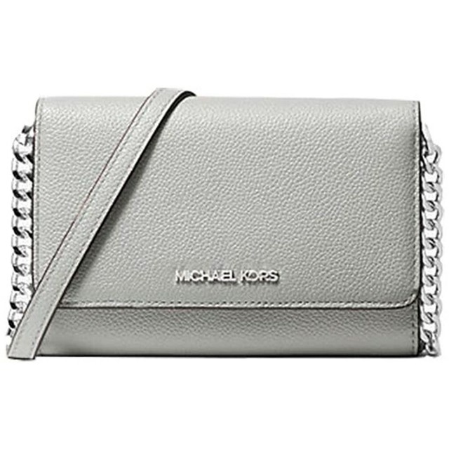 mk silver crossbody