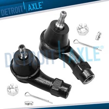 Pair Front Outer Tie Rod Ends for 2000 2001 2002 2003 2004 2005 2006 Ford Focus