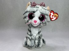 Ty The Beanie Boo's Collection 7" Kiki Cat Plush Great Condition