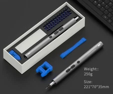 28 in 1 Mini Electric Screwdriver Set Rechargeable Precision Repair Power ToolTR