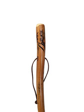 Walking Stick, Dog Carving, Hand-carved Hardwood Hiking Staff, Made in USA