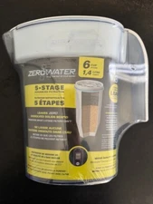 ZeroWater 6-Cup Pitcher with TDS Water Quality Meter