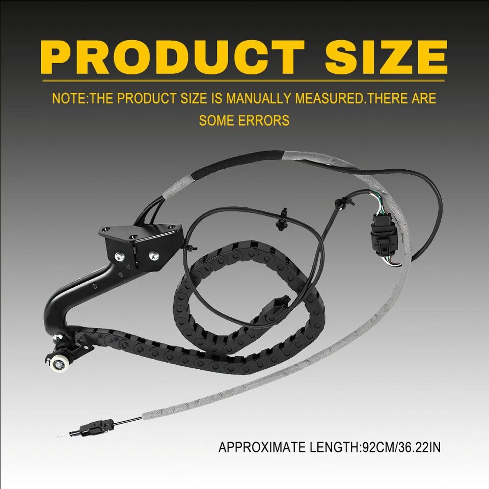 Left Sliding Side Door Cable & Track For Mercedes Sprinter Vw Crafter 9068203369 - Image 4 of 4