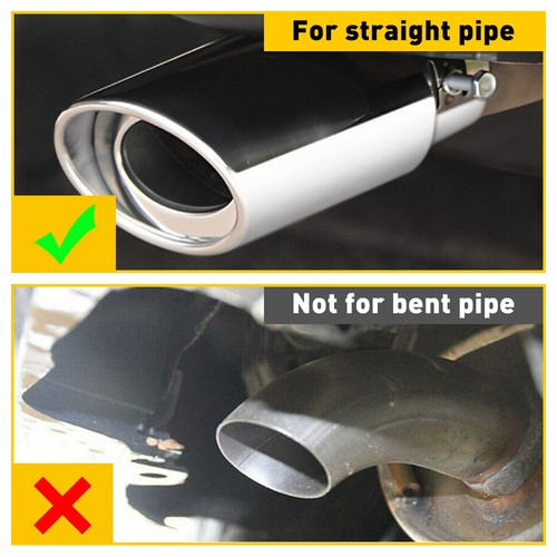 For Lexus IS250 2006-2015 2PCS Car Stainless Rear Exhaust Pipe Tail Muffler Tip - Picture 8 of 12
