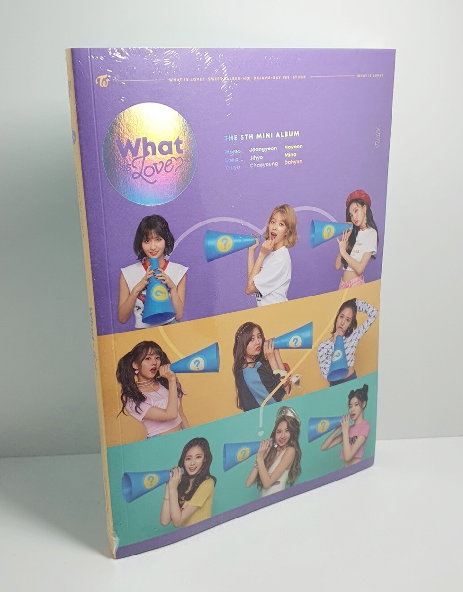 TWICE サイン wats is love TWICE [What is love?] All Member Autographed Signed Album | eBay