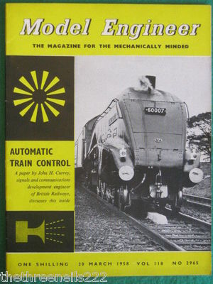 MODEL ENGINEER - AUTOMATIC TRAIN CONTROL - 20 Mar 1958 vol 118 # 2965