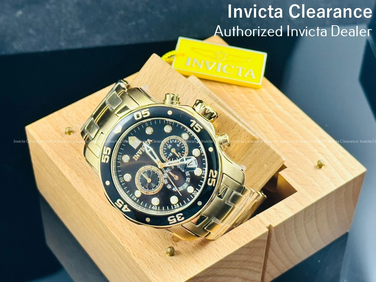 Invicta watches hotsell men's clearance