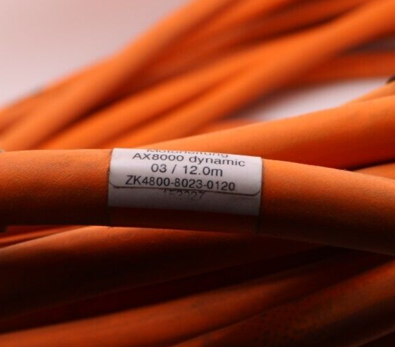 Beckhoff ZK4800-8023-0120 12M AX8000 dynamic 03/ 12.0m SERVO CABLE