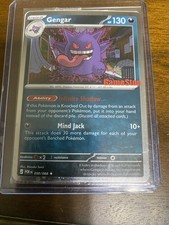 Pokémon Gengar Autentica Carta Promo Mind Jack 130 050/088