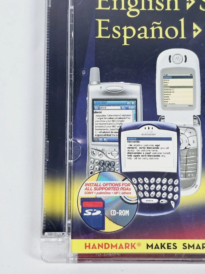OXFORD - ENGLISH TO SPANISH DICTIONARY FROM HANDMARK - PALM OS - Image 4 of 4