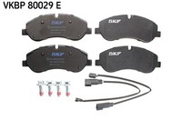 Bremsbelagsatz Scheibenbremse Vorne SKF Vkbp 80029 E FÜR Ford BremsbelÄGe